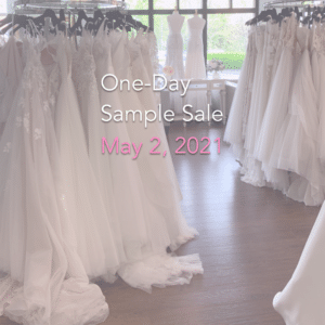Lily Rose Bridal sample sale May 2, 2021
